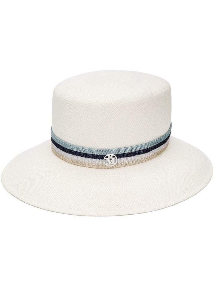 Maison Michel New Kendall Cloche Hat - White