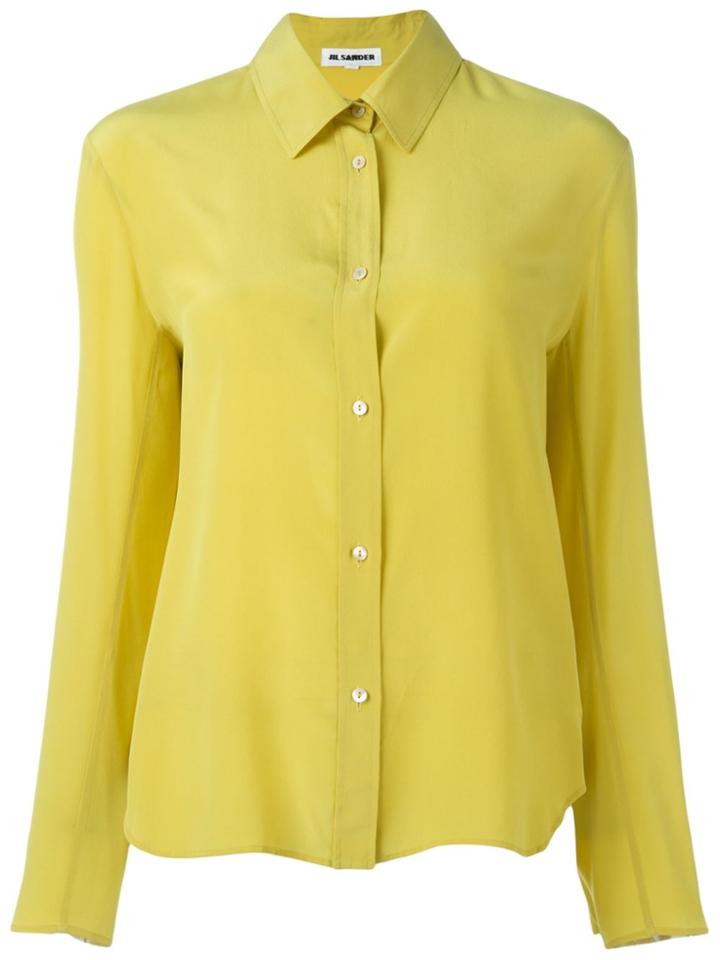Jil Sander Vintage Classic Shirt - Yellow & Orange