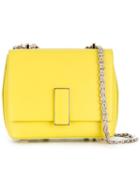 Marcel Seraphine - Chain Strap Box Bag - Women - Calf Leather - One Size, Yellow/orange, Calf Leather