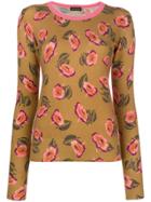 Etro Floral Jumper - Brown