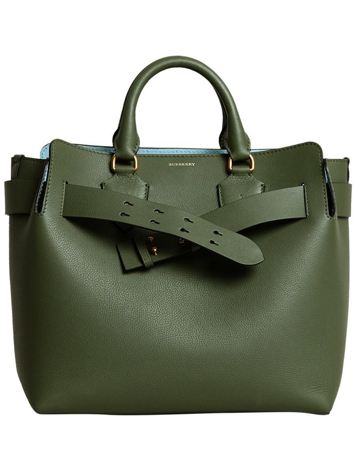 Burberry The Medium Leather Belt Bag - Green