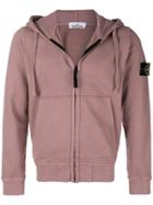 Stone Island Basic Hooded Jacket - Pink & Purple