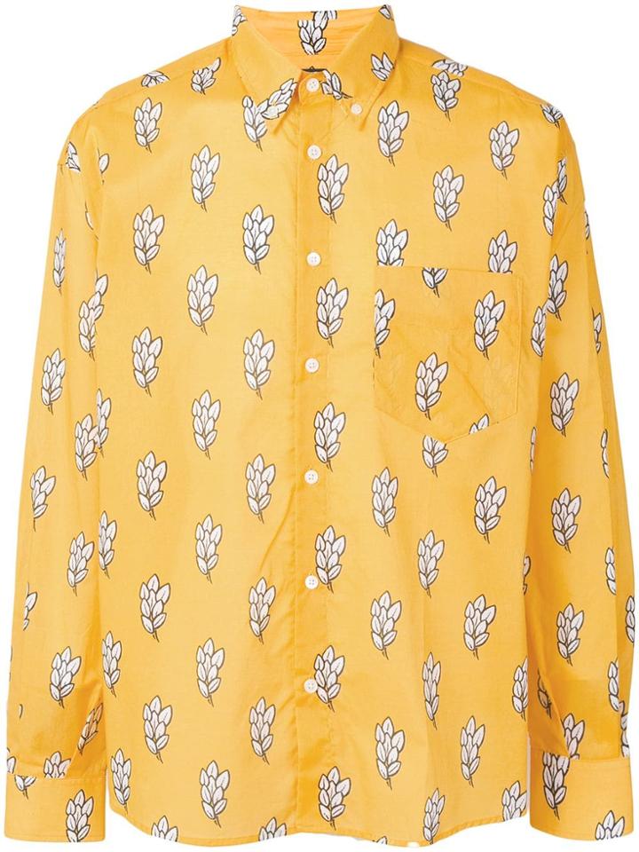 Jacquemus Printed Simon Shirt - Yellow