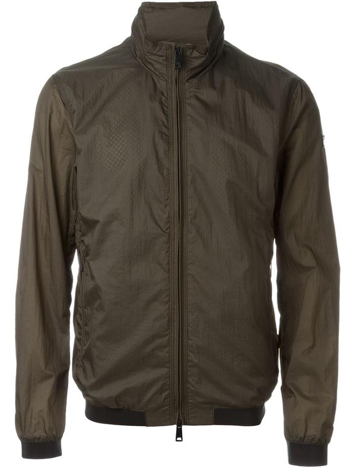 Armani Jeans Concealed Hood Lightweight Jacket
