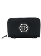 Philipp Plein Pool Continental Travel Wallet - Black