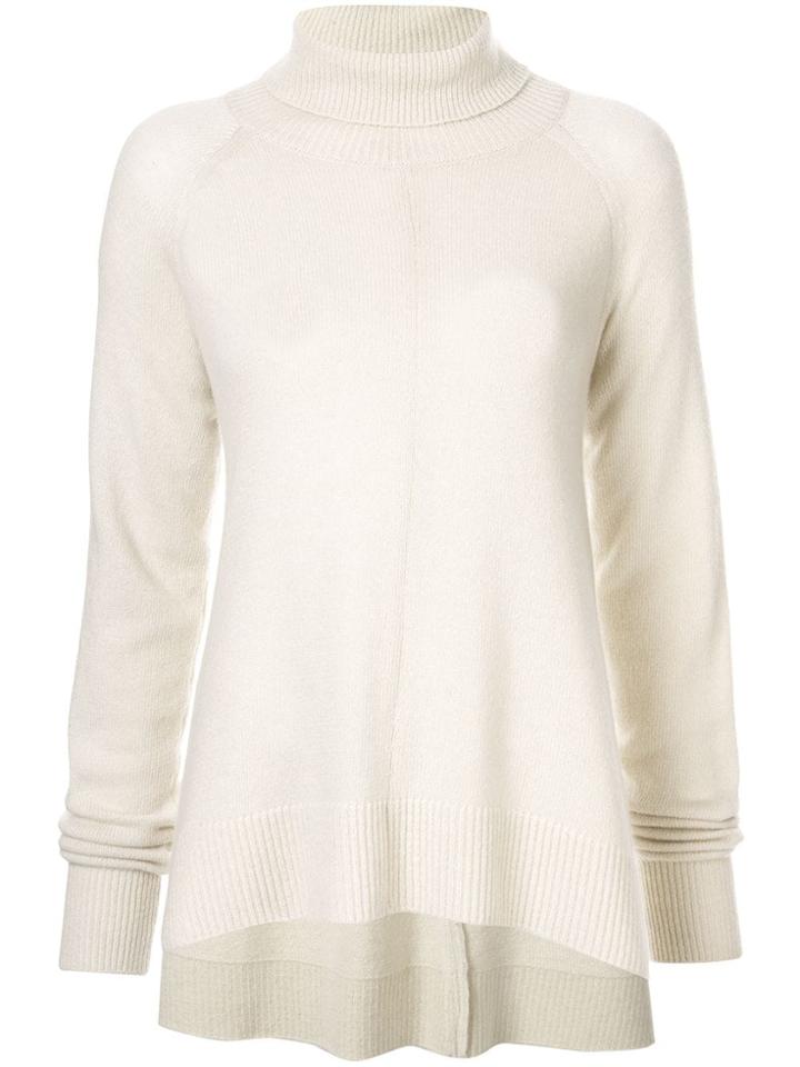 Goen.j Draped Knit Jumper - White