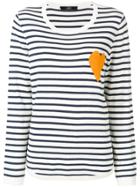 Steffen Schraut Heart Embellished Jumper - White
