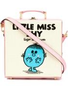 Olympia Le-tan Little Miss Shy Tote - Pink & Purple