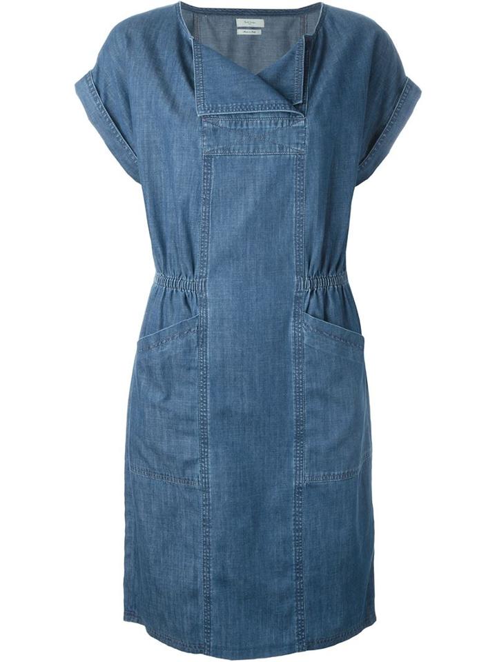 Paul By Paul Smith Shortsleeved Denim Dress