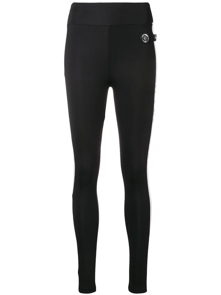 Plein Sport Logo Leggings - Black