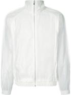 Cottweiler - Semi-sheer Zipped Windbreaker - Men - Cotton/linen/flax/polyamide/polyurethane - S, White, Cotton/linen/flax/polyamide/polyurethane
