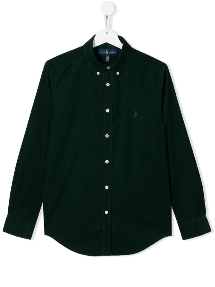 Polo Ralph Lauren Button-down Corduroy Shirt - Green