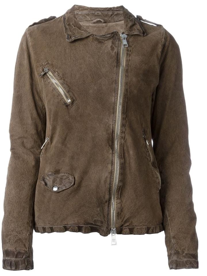 Giorgio Brato Distressed Zipped Jacket