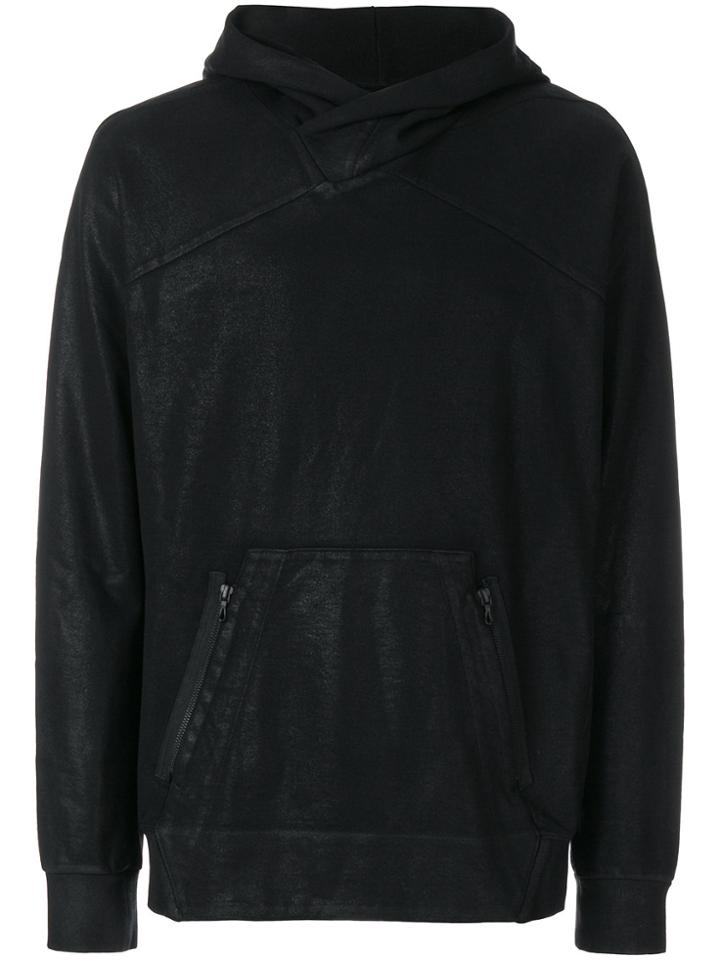 Julius Metallic Hoodie - Black
