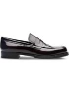 Prada Classic Penny Loafers - Red