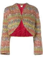 Missoni Vintage Padded Bolero Jacket - Multicolour