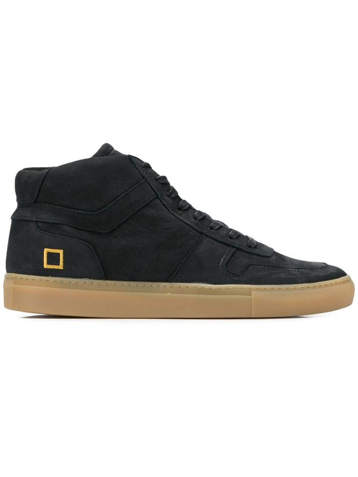 D.a.t.e. Lace-up Sneakers - Blue
