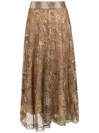 Cecilia Prado Mariane Midi Skirt - Brown