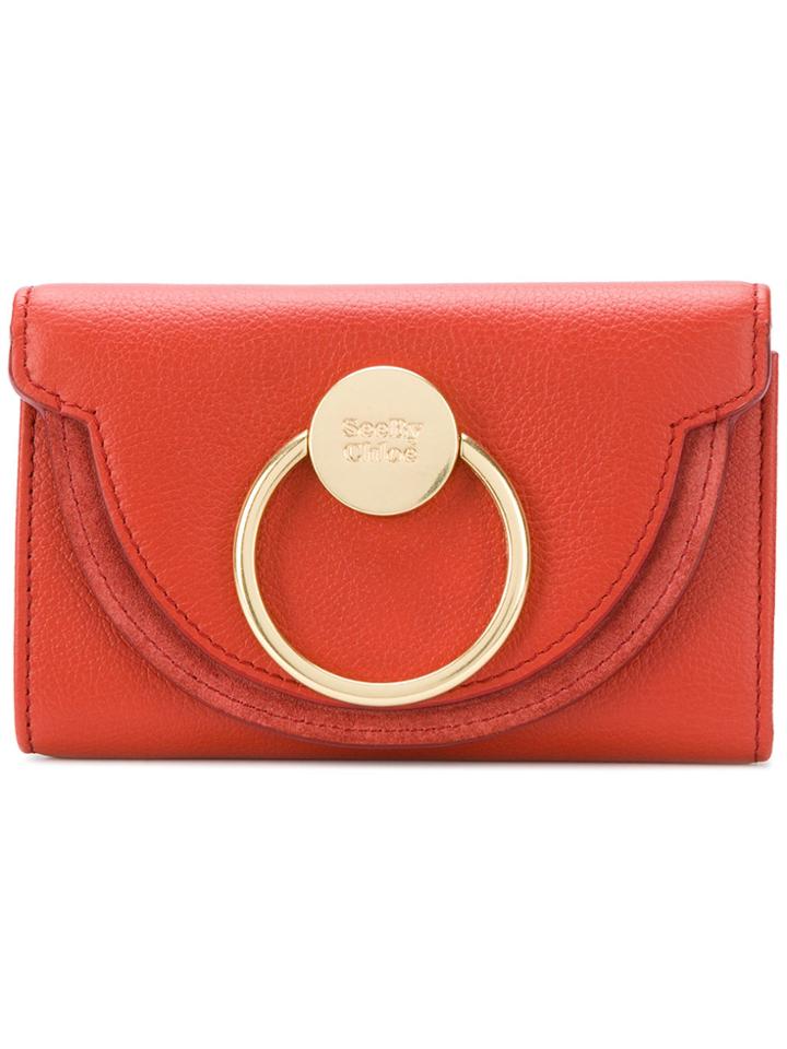 See By Chloé Flap Wallet - Red