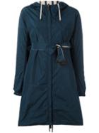 's Max Mara Belted Jacket, Size: 40, Blue, Polyester/polyester