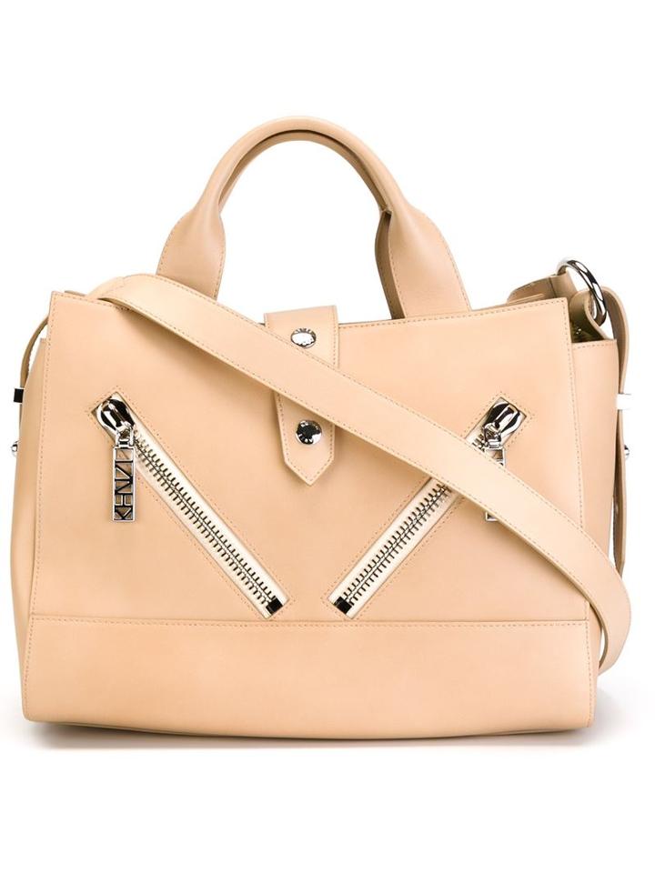 Kenzo 'kalifornia' Tote, Women's, Nude/neutrals