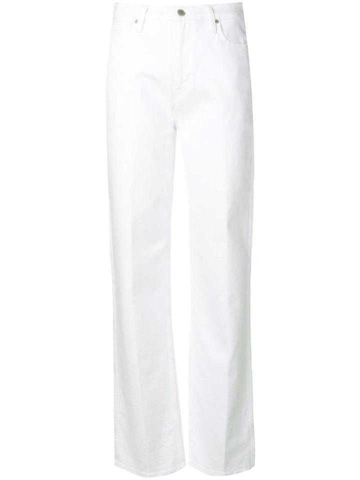 Hudson Straight-leg Jeans - White