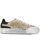 Nº21 Lace-up Sneakers - Gold