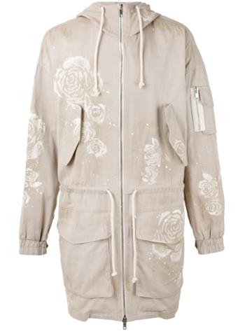 Marna Ro - Jensen Parka - Men - Cotton - L, Nude/neutrals, Cotton