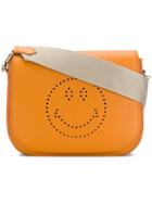 Anya Hindmarch Ebury Smiley Shoulder Bag - Yellow & Orange