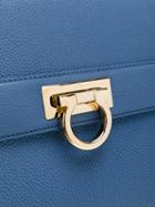 Salvatore Ferragamo - Sofia Medium Tote Bag - Women - Calf Leather - One Size, Blue, Calf Leather