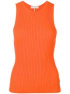 Emilio Pucci Ribbed Knit Tank Top - Orange