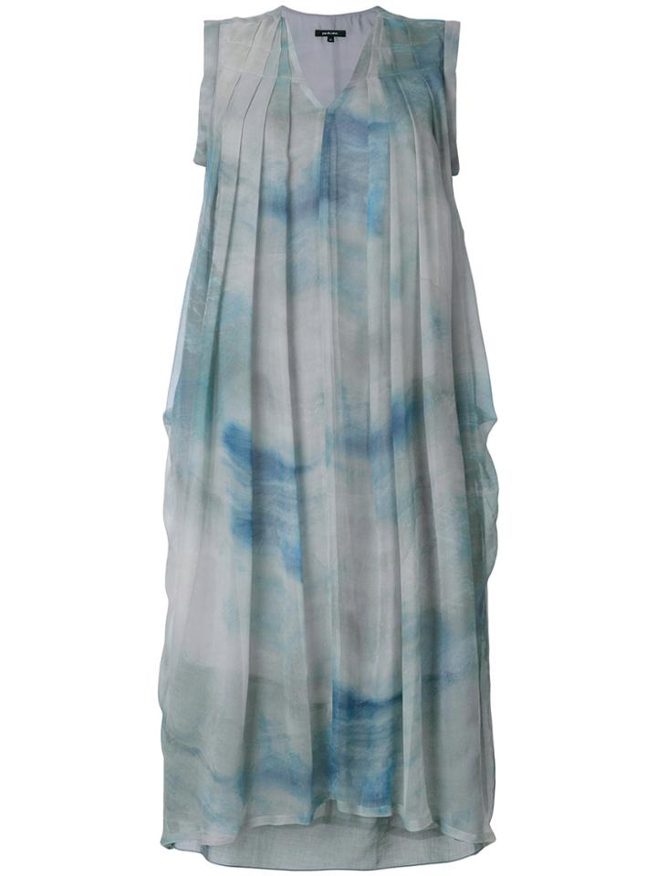 Pas De Calais Printed Dress - Grey
