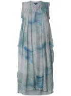 Pas De Calais Printed Dress - Grey