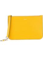 Valextra Flat Zip Clutch