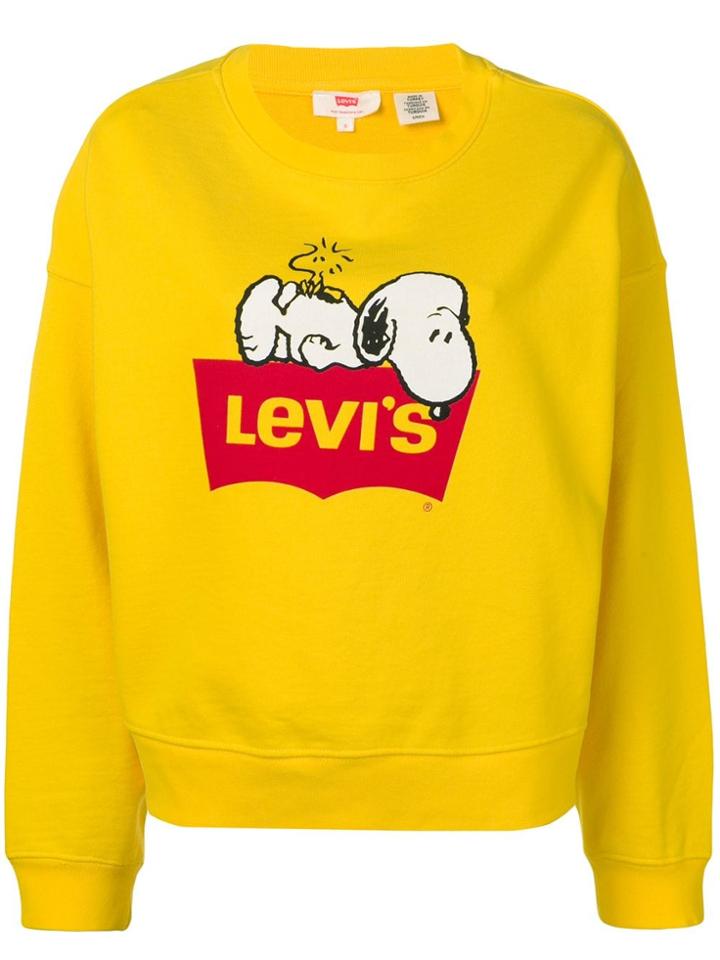 Levi's Printed Sweatshirt - Yellow