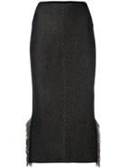 Roland Mouret Appliqué Pencil Skirt - Black