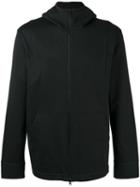 Y-3 Kangaroo Pockets Zipped Hoody, Men's, Size: Small, Black, Cotton/polyester/polyurethane