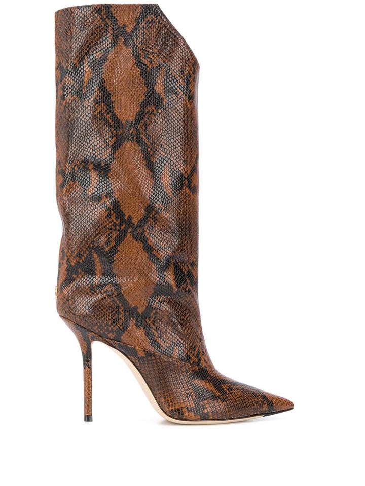 Jimmy Choo Brelan 105 Boots - Brown