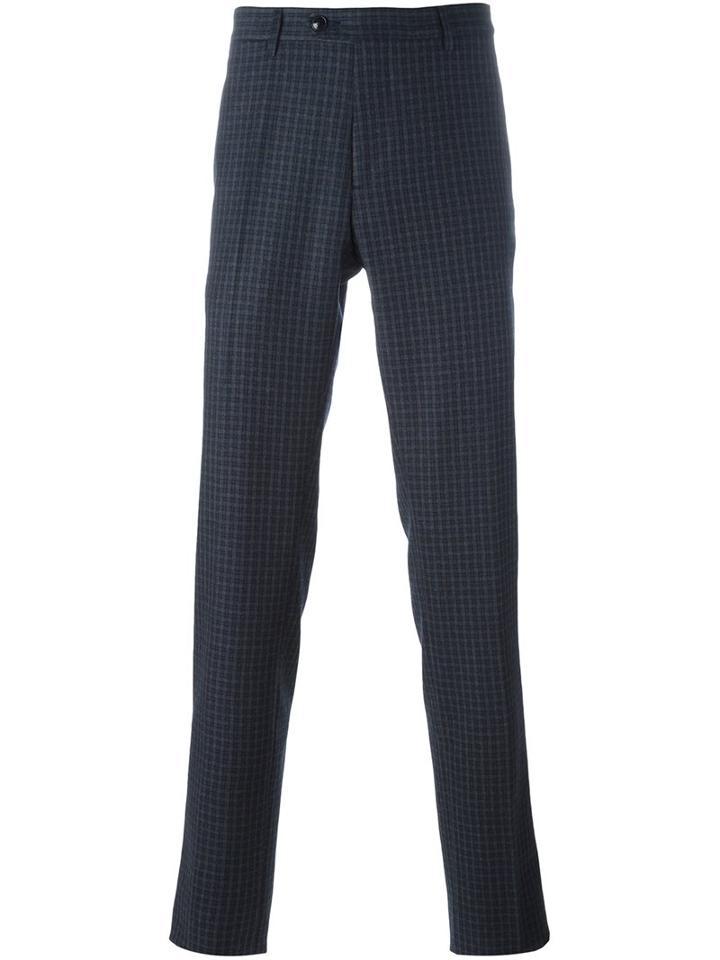 Etro Checked Trousers