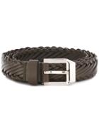 Givenchy Pyramidal Buckle Belt, Men's, Size: 95, Brown, Calf Leather