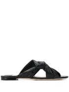 Jimmy Choo Lela Slides - Black