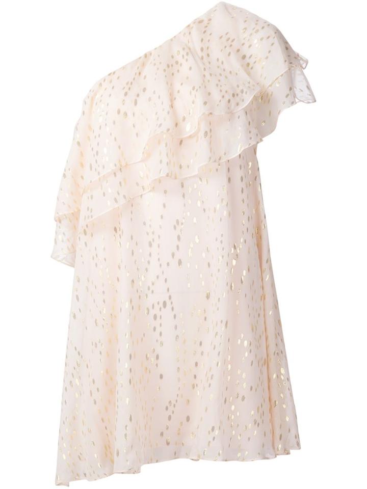 Rachel Zoe Asymmetric Ruffle Dress