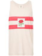 Kent & Curwen Striped Tank Top - White