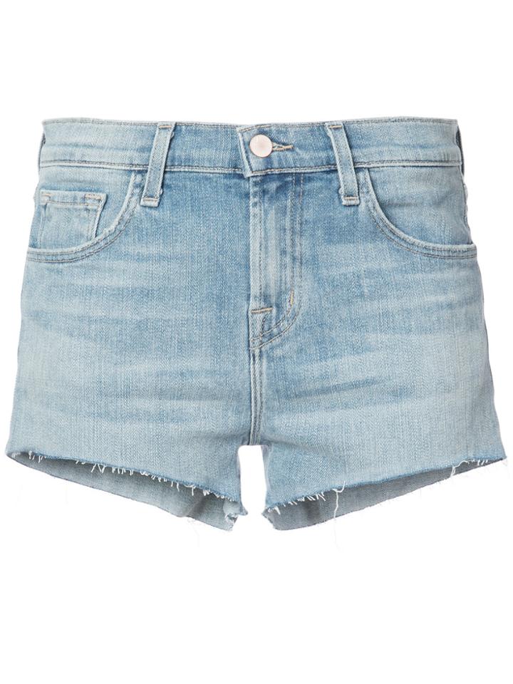 J Brand Classic Denim Shorts - Blue