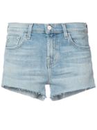 J Brand Classic Denim Shorts - Blue