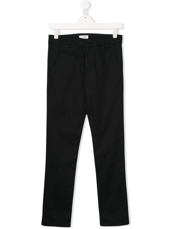 Paolo Pecora Kids Classic Tailored Trousers - Black
