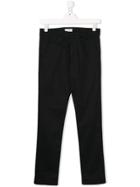 Paolo Pecora Kids Classic Tailored Trousers - Black