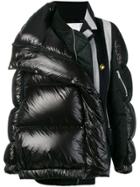 Sacai Regular Fit Puffer Jacket - Black