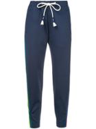 Mira Mikati Rainbow Side Stripes Track Pants - Blue