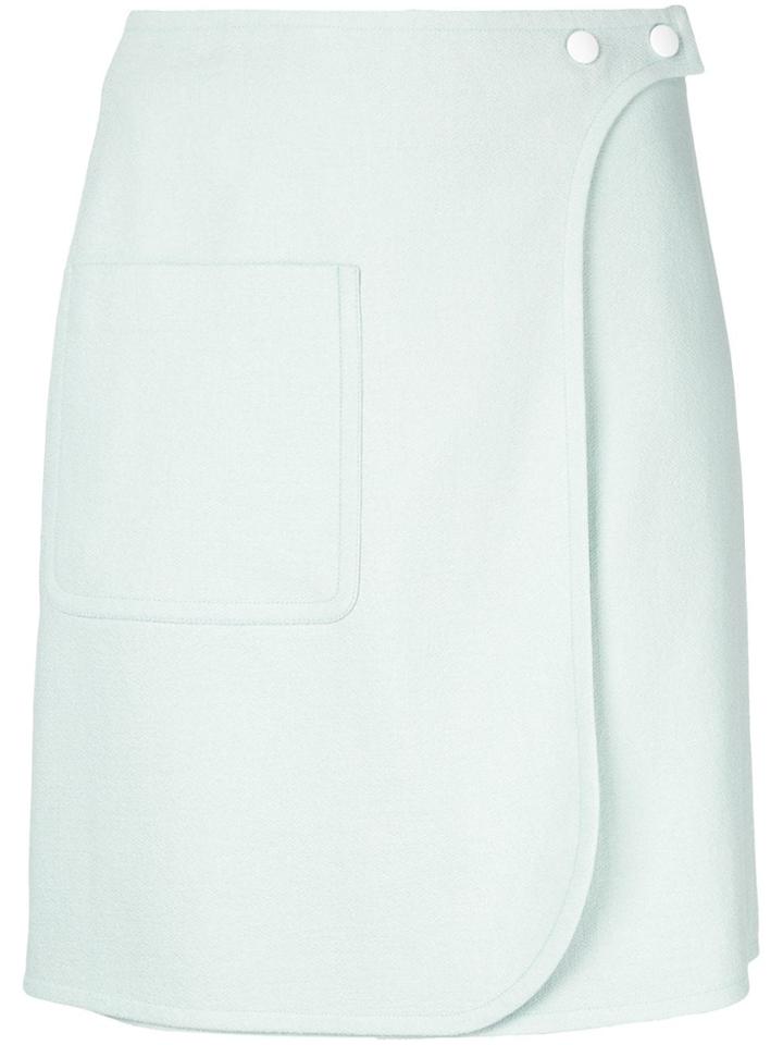 Paule Ka Mini Wrap Skirt - Green